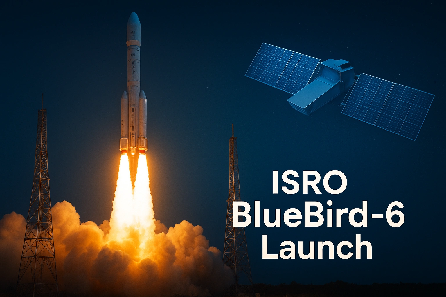 ISRO to Launch BlueBird-6, Heaviest US Satellite