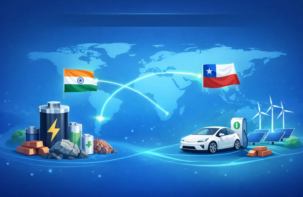 India–Chile FTA Talks to Secure Critical Minerals Access