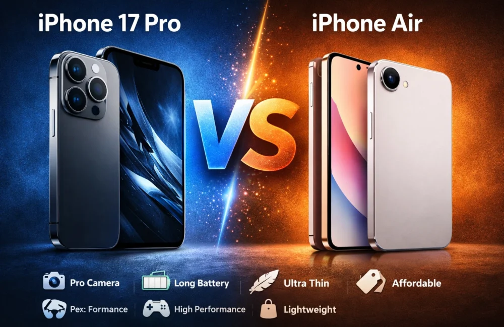 iPhone 17 Pro vs iPhone Air