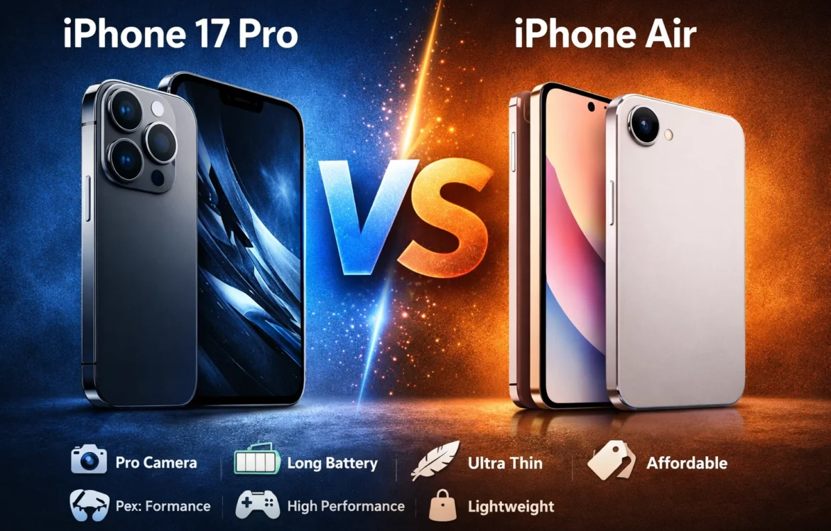 iPhone 17 Pro vs iPhone Air