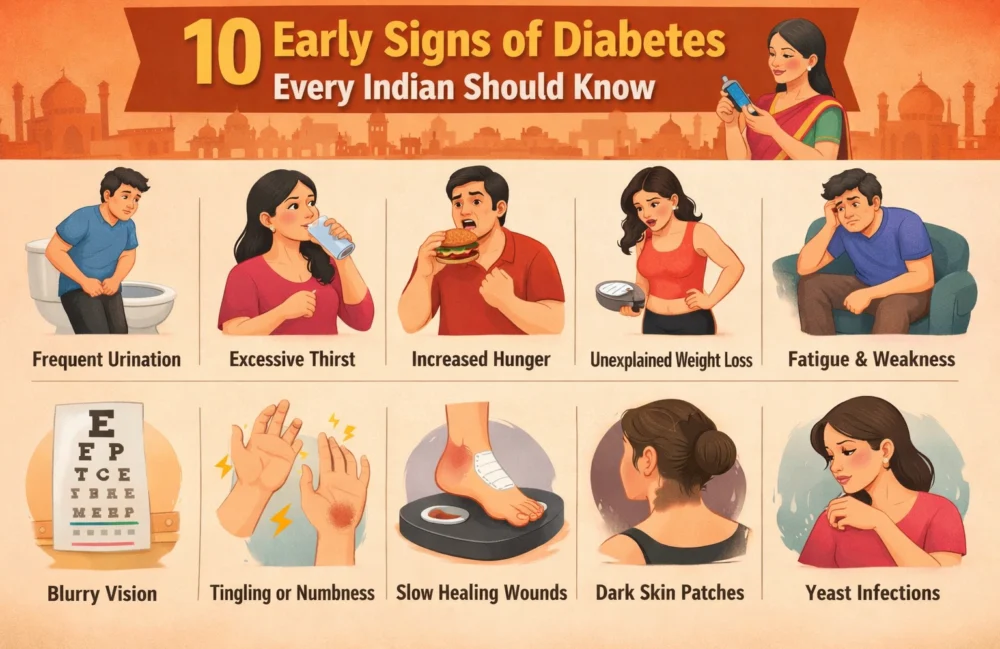 10 Early Signs of Diabetes Every Indian Should Know