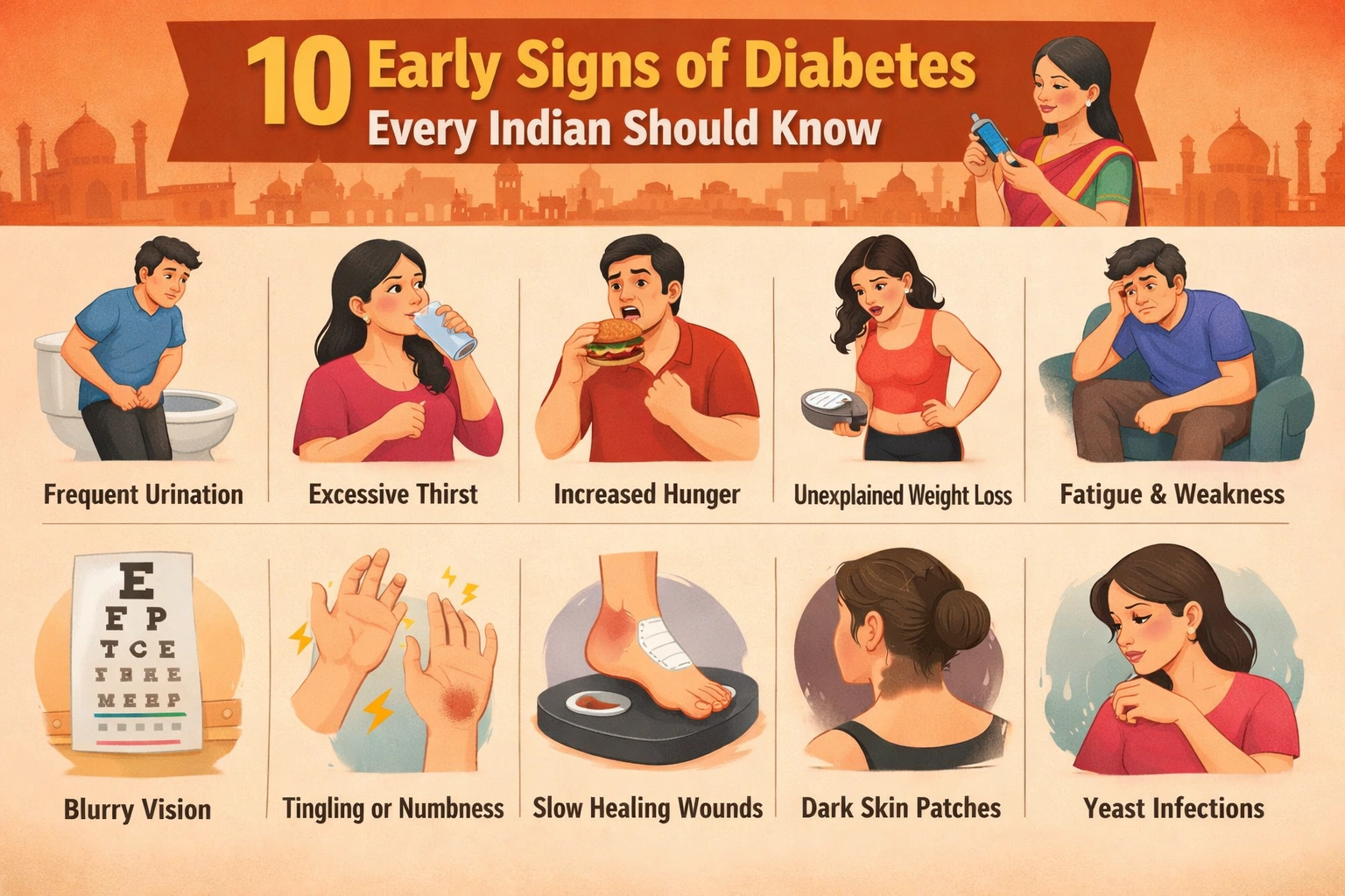 10 Early Signs of Diabetes Every Indian Should Know