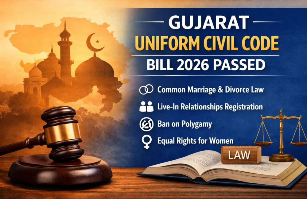 Gujarat Passes Uniform Civil Code (UCC) Bill 2026