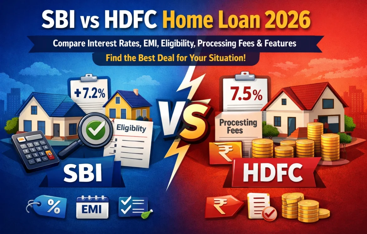 SBI vs HDFC Home Loan 2026